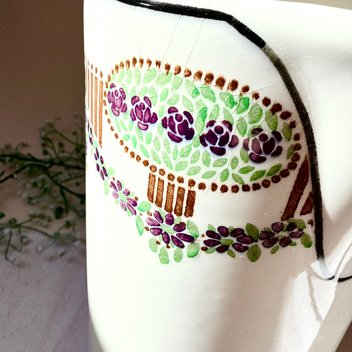 Großer Art Déco Krug