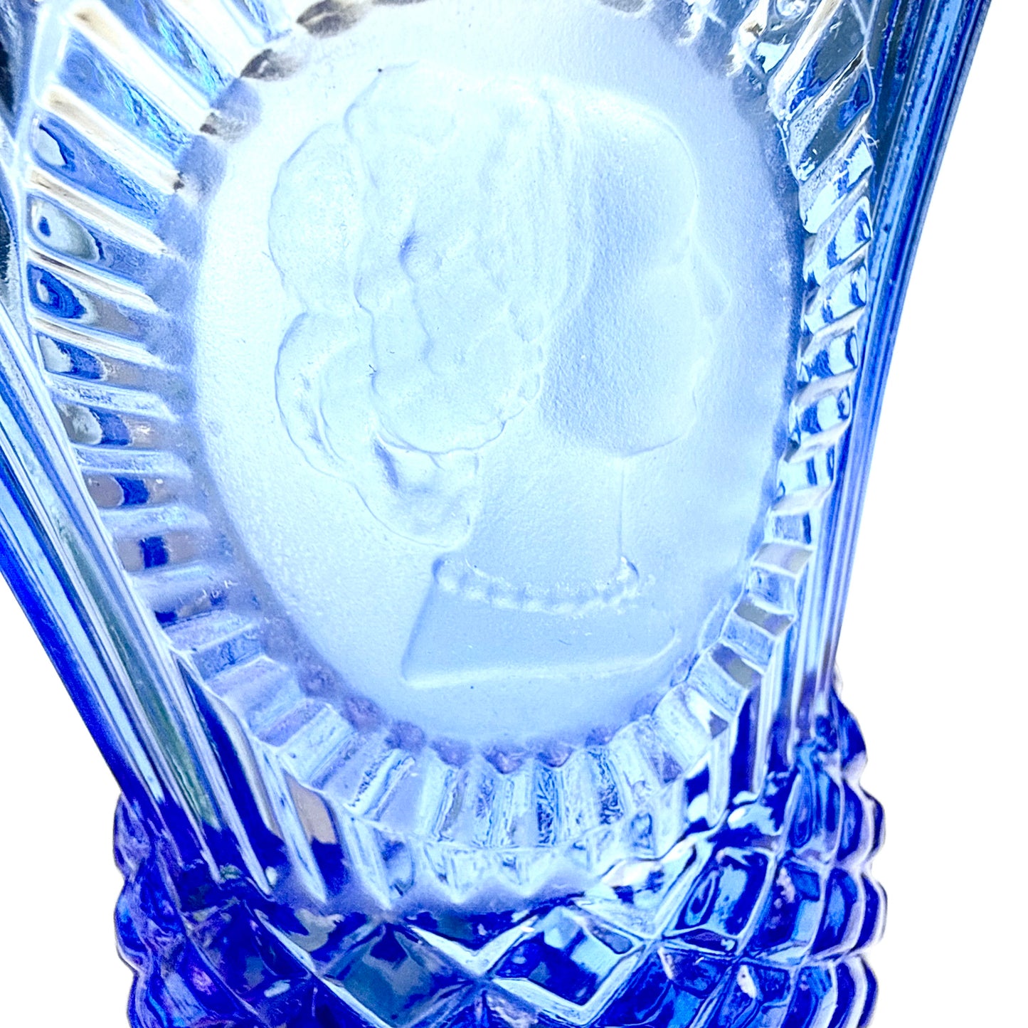 Pokal Portrait blau
