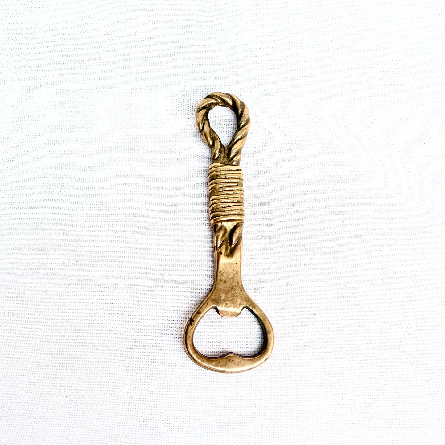 Flaschenöffner Kordel Messing