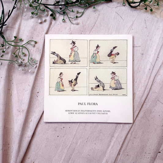 Signiertes Paul Flora Buch