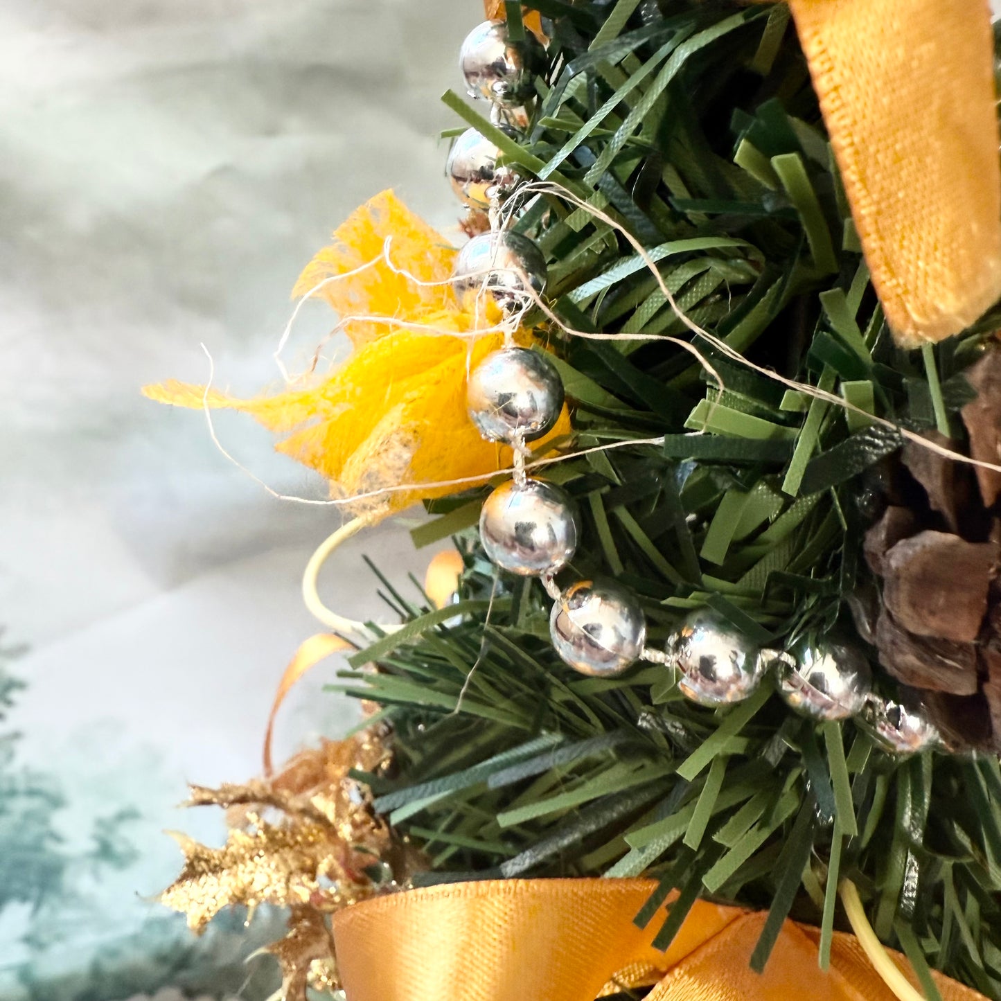 Weihnachtsbaum orange