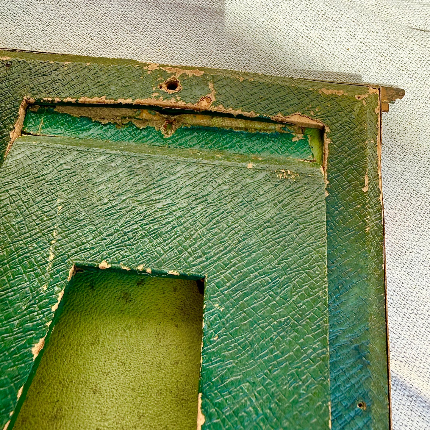 Bilderrahmen mit Stoffbezug