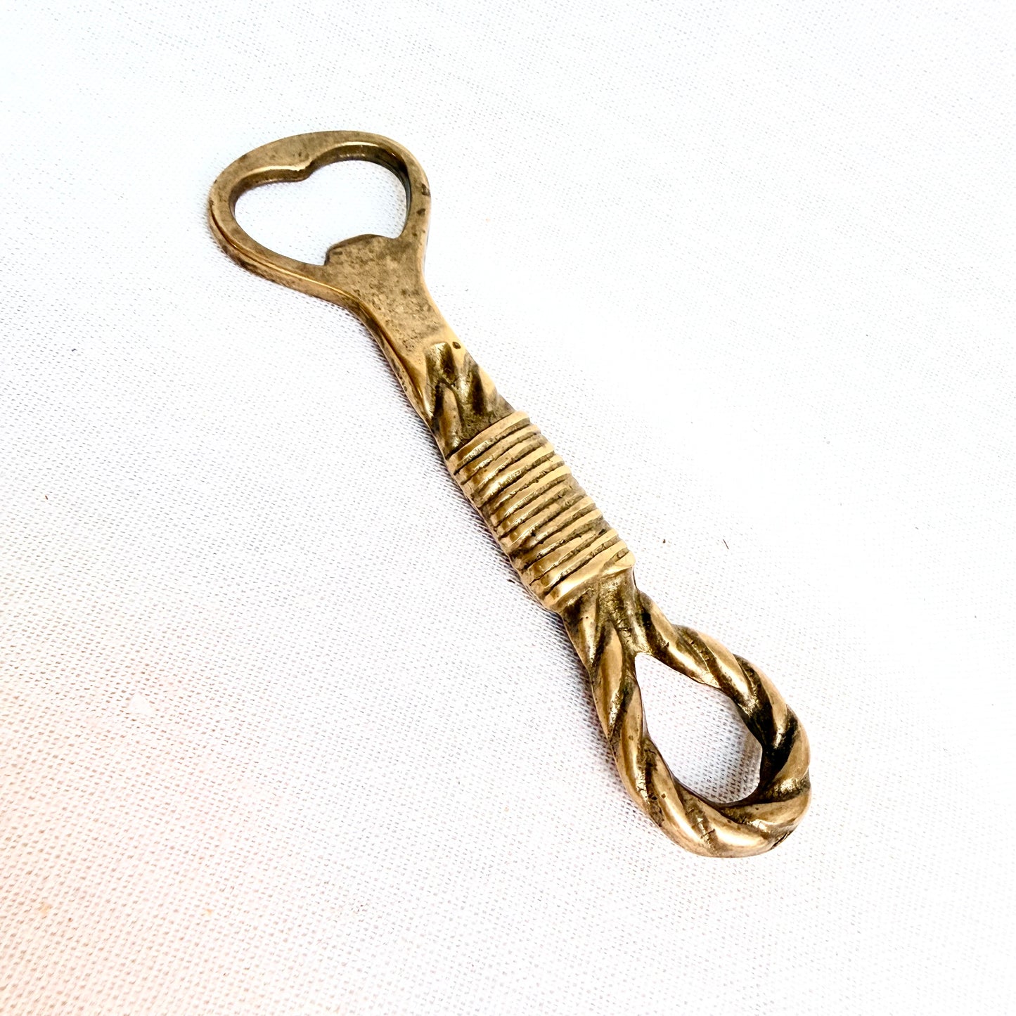 Flaschenöffner Kordel Messing