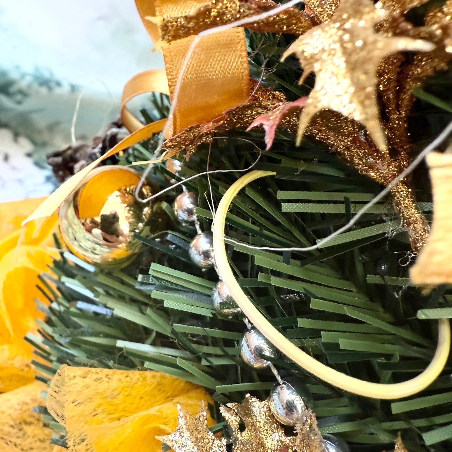 Weihnachtsbaum orange