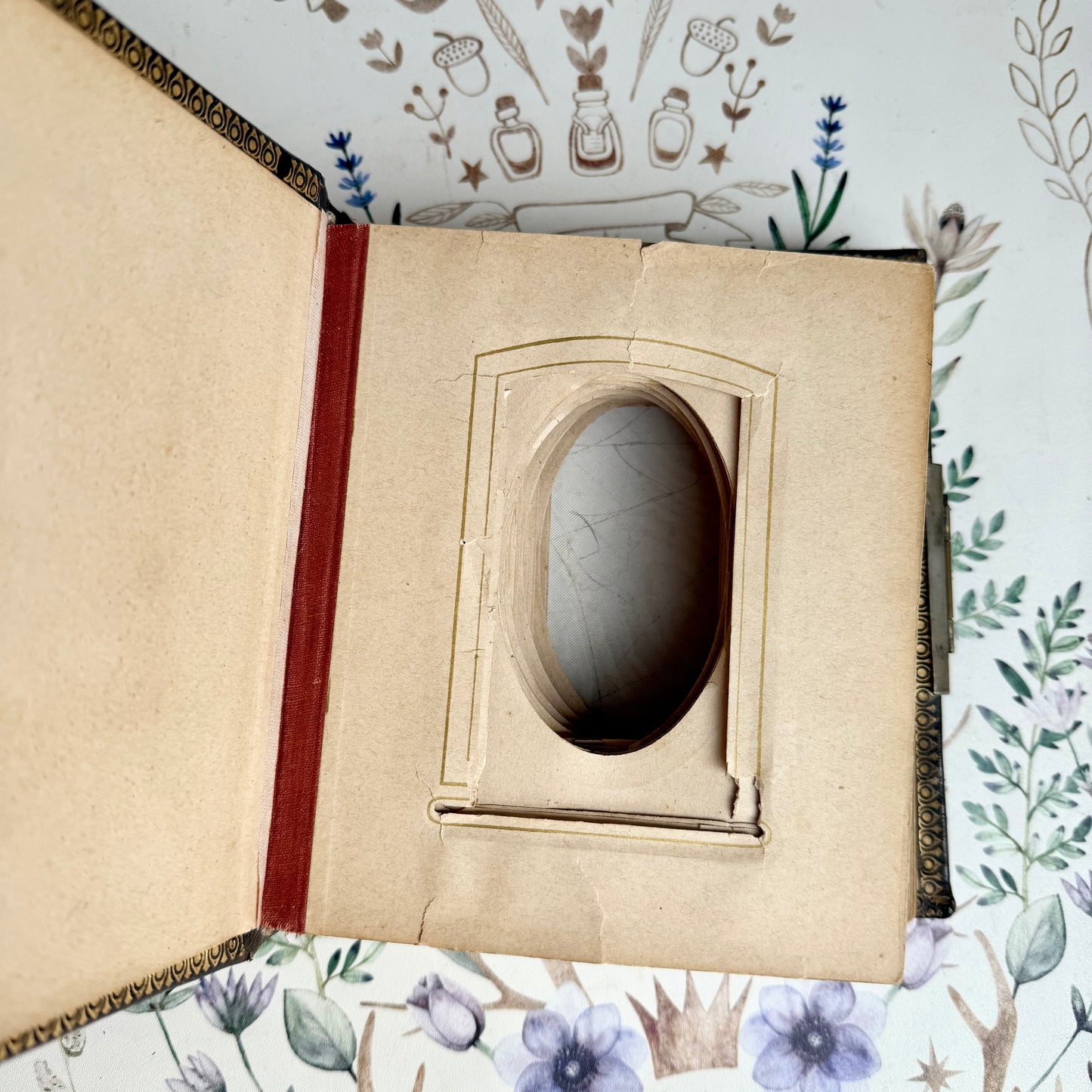 Jugendstil Fotoalbum Gothic