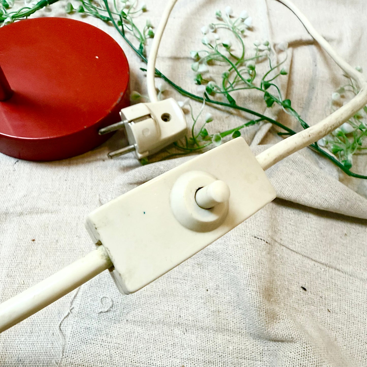 Schreibtischlampe rot