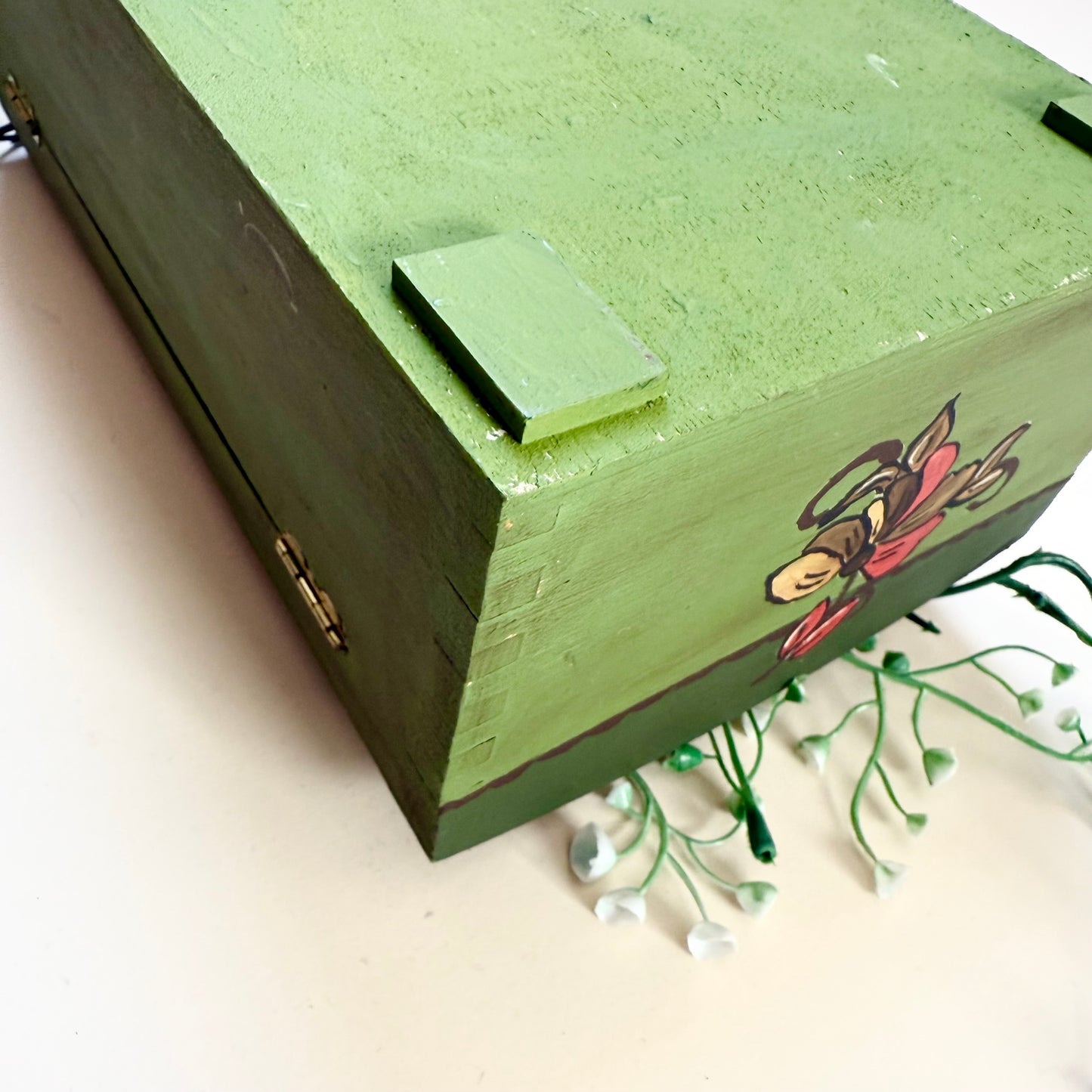 Holzbox handbemalt