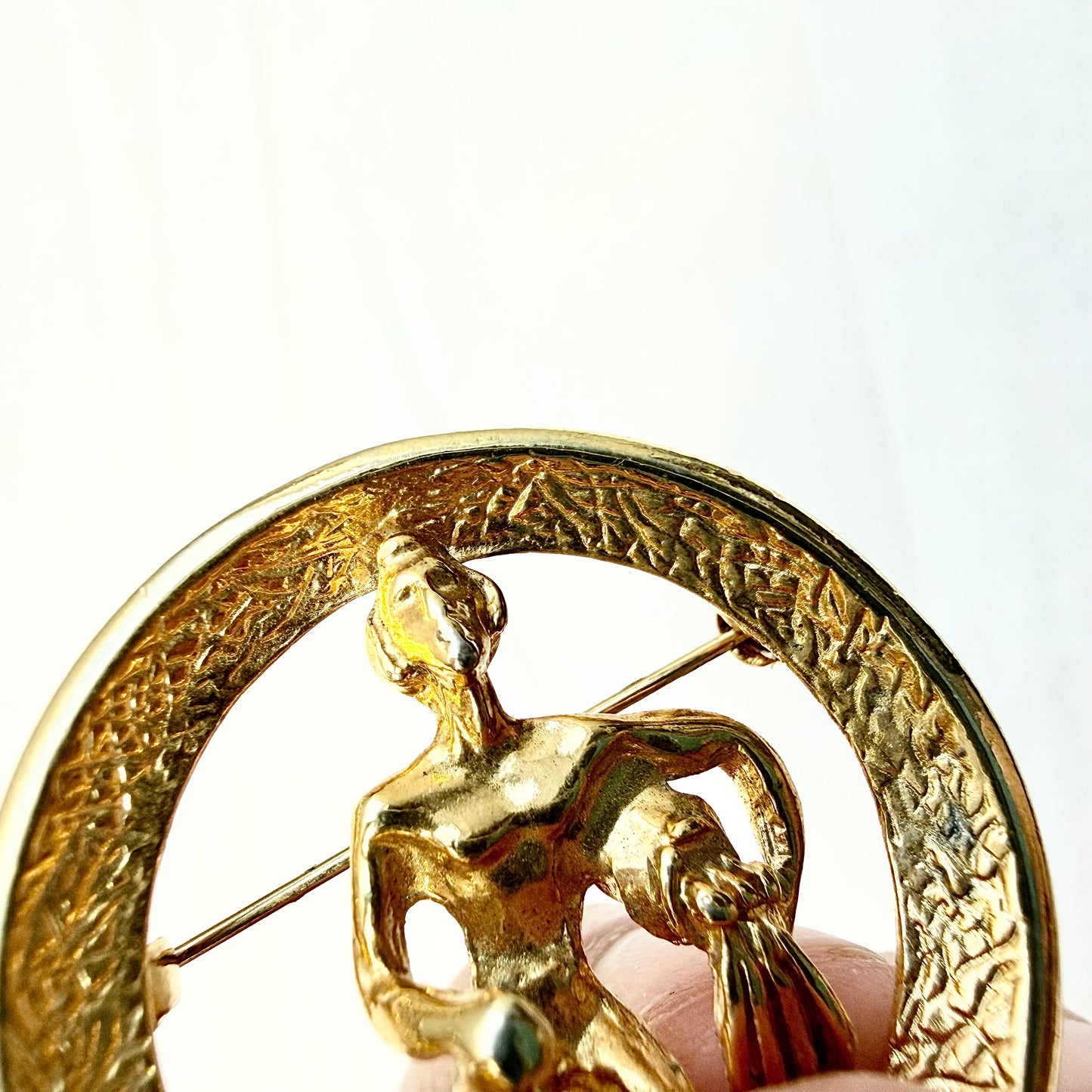 Trifari Sternzeichen Brosche Wassermann