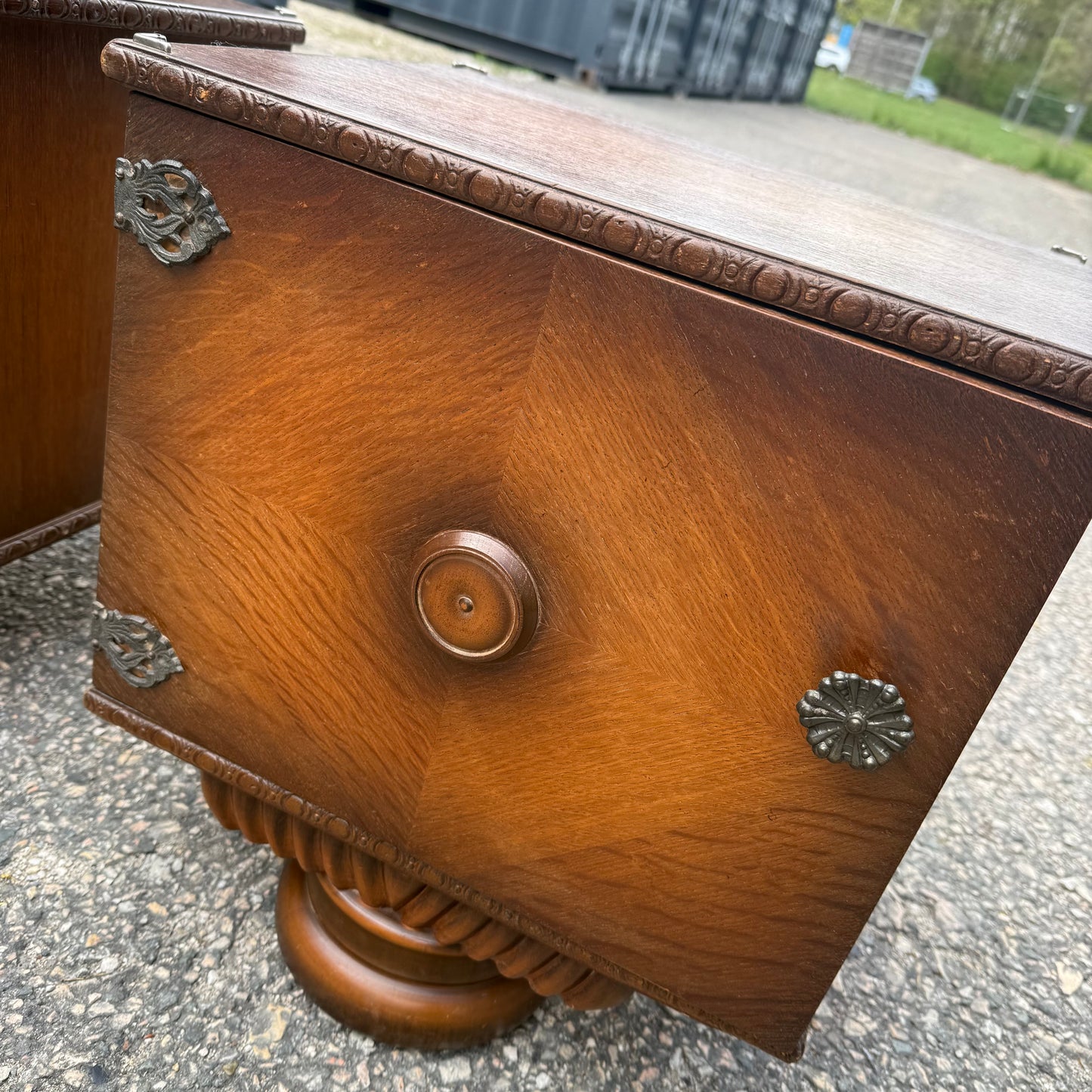 Art Déco Nachtkästchen 1930er Jahre