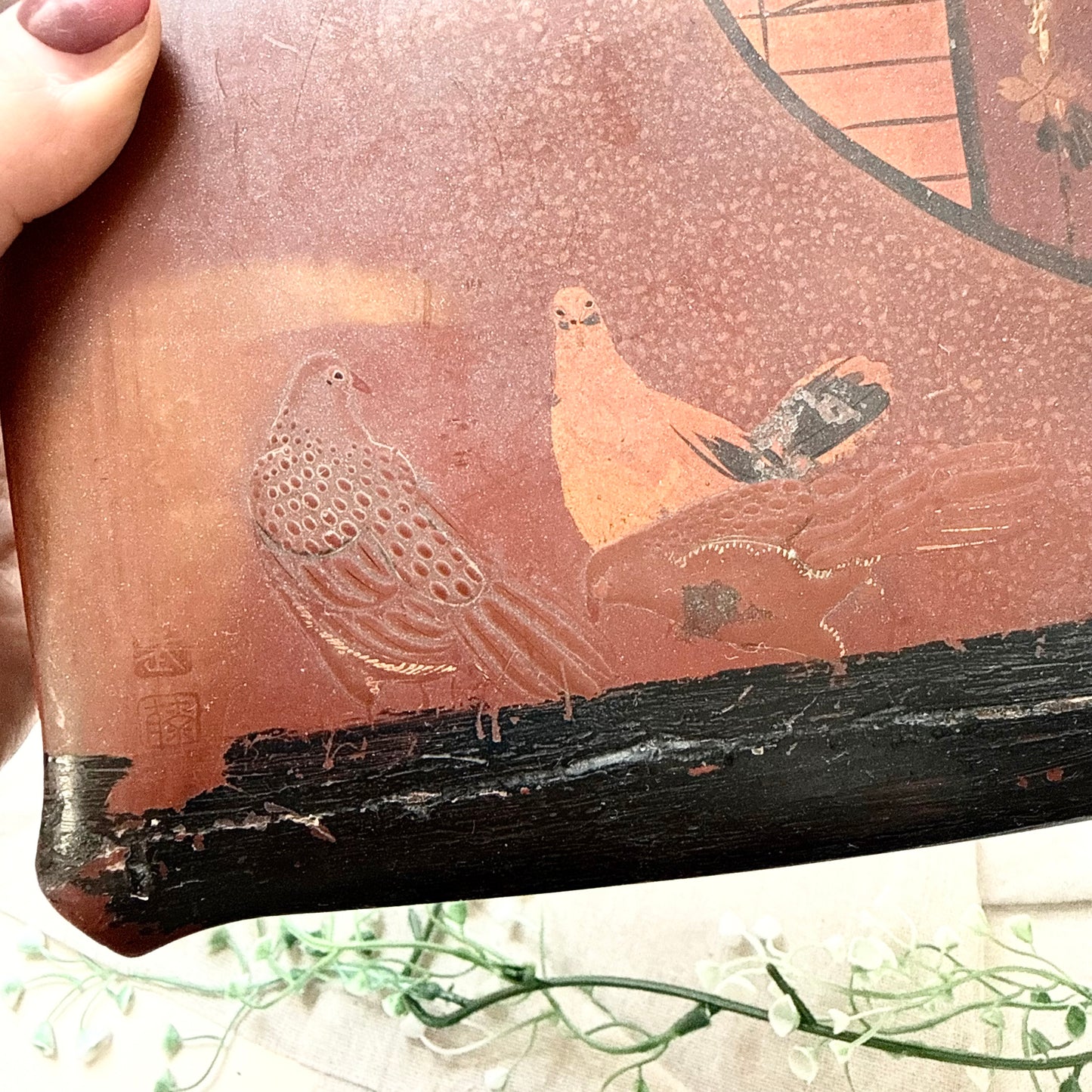 Asiatische Urushi Box