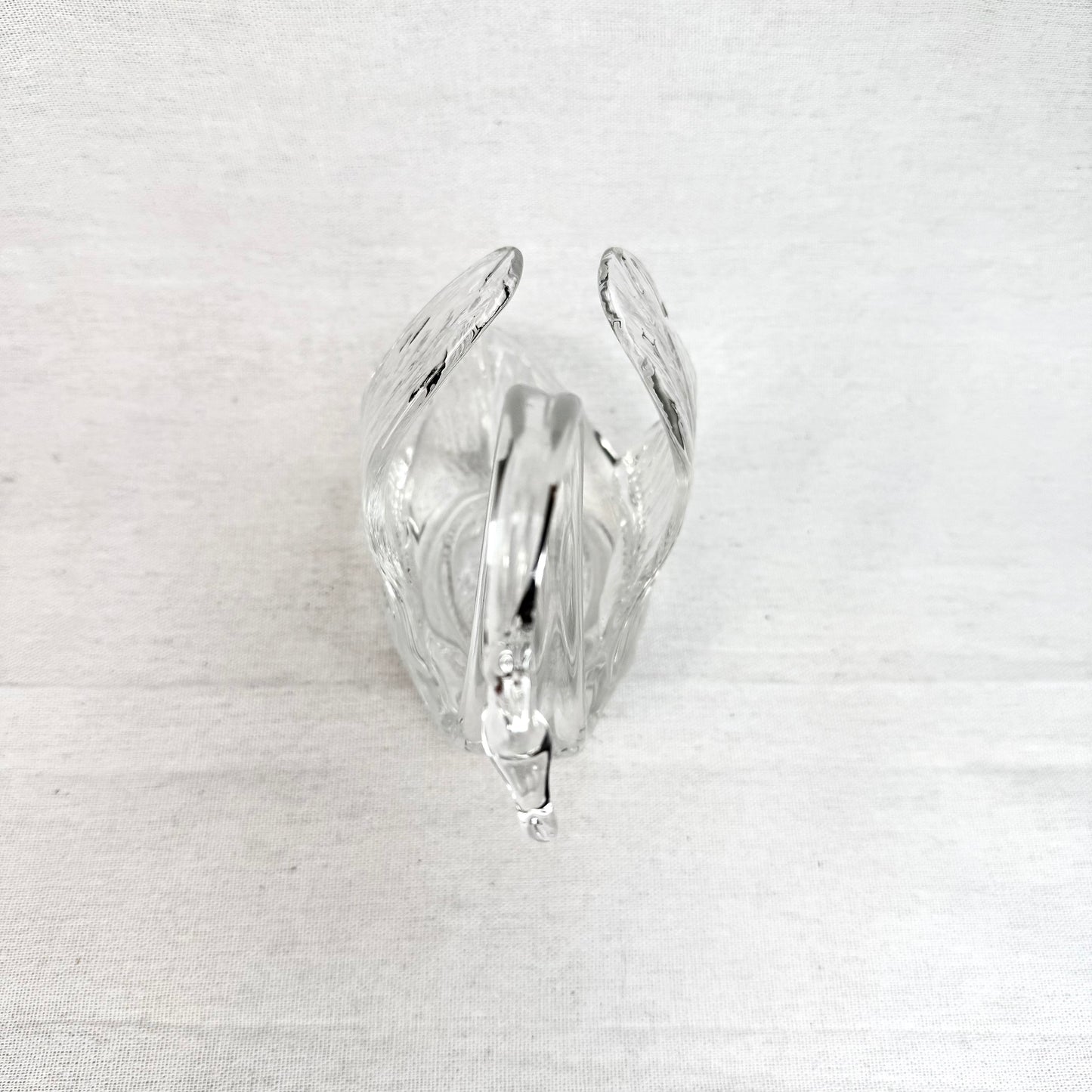 Schwan Glasschale