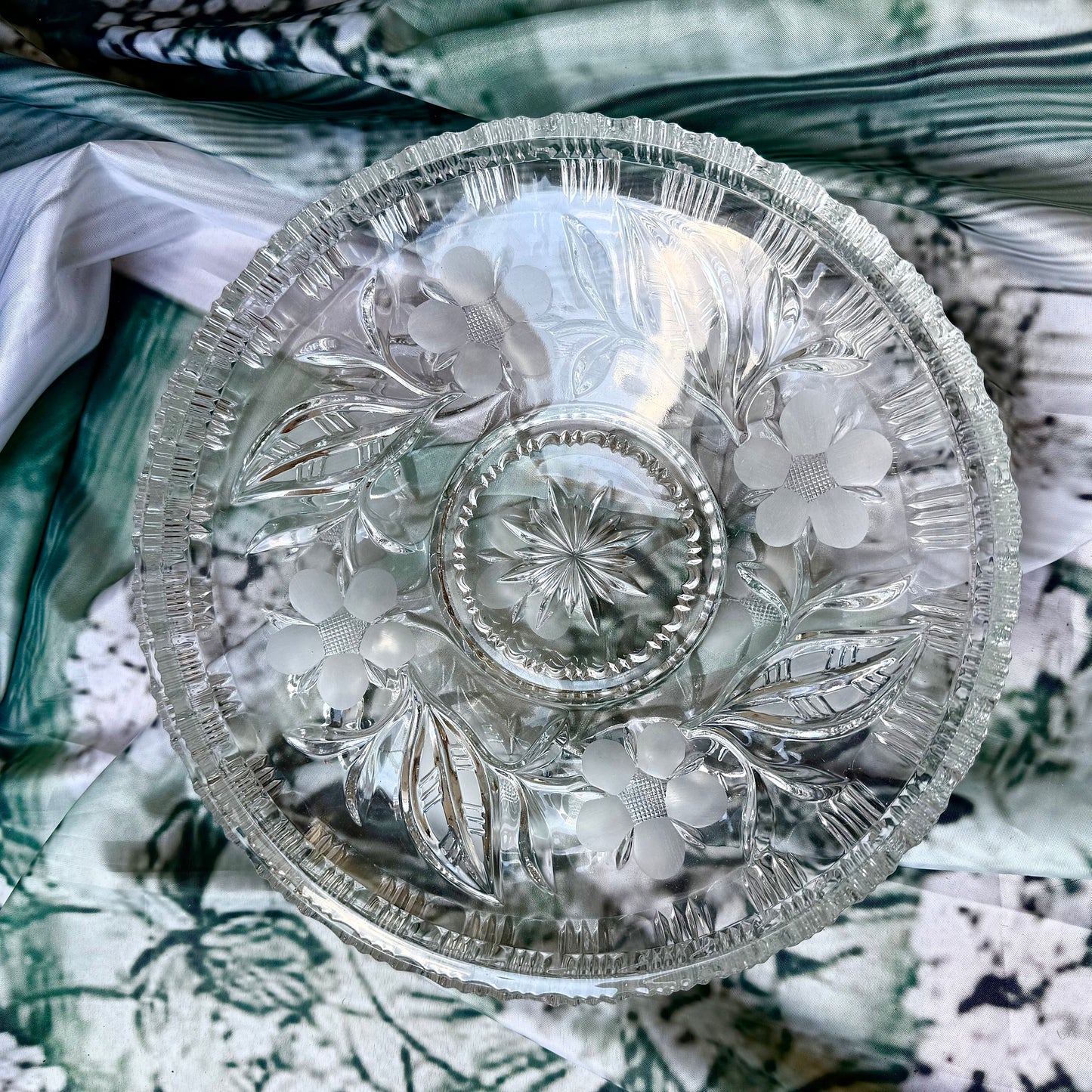 Set Kristallglas 60er Jahre
