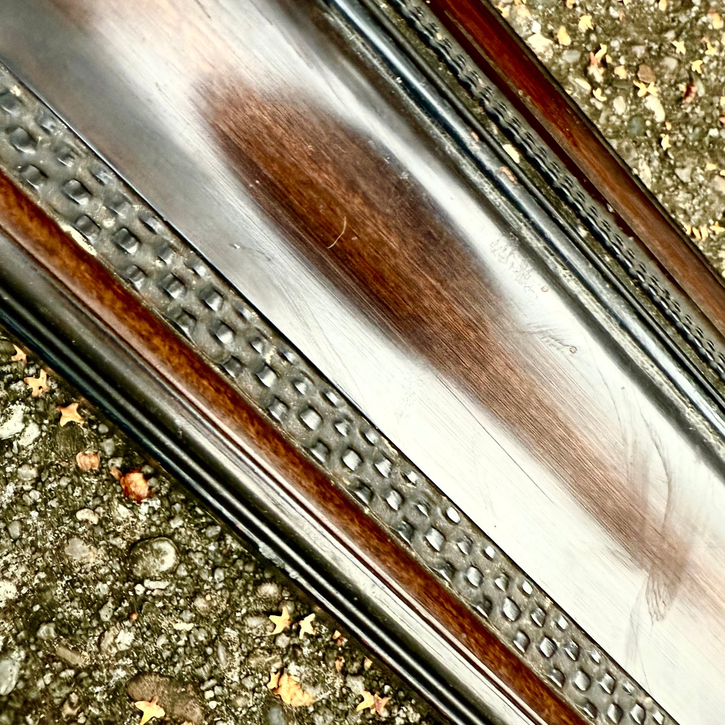 Bilderrahmen groß Holz Schachbrett