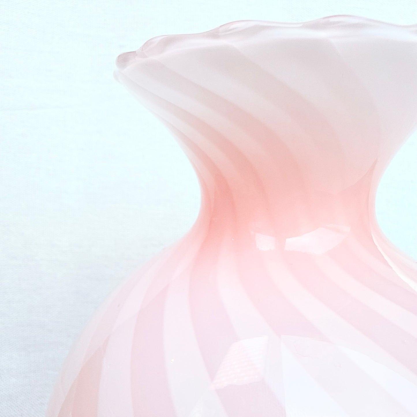 Swirl Bonbon Vase rosa