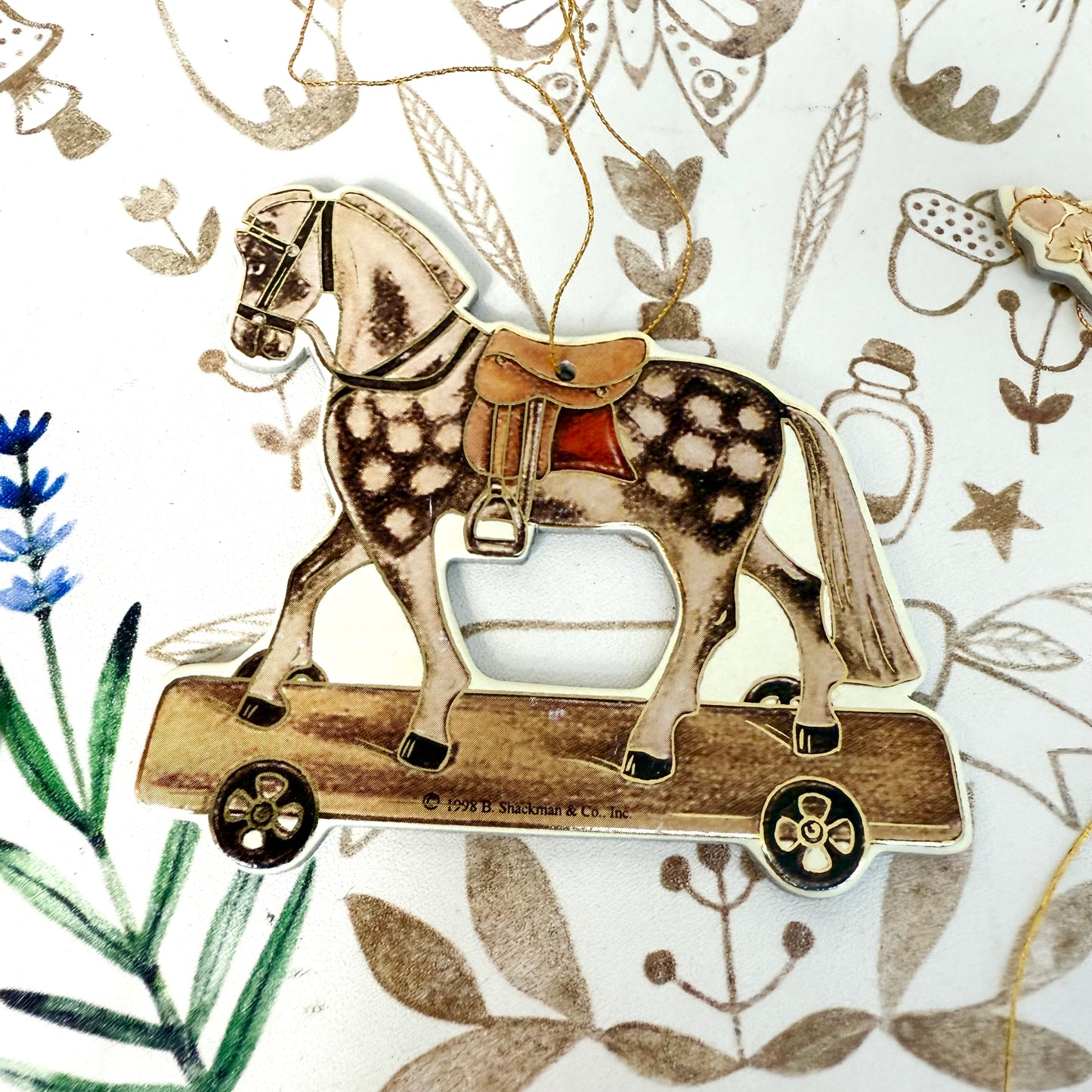 Christbaumschmuck Zirkus Pappe