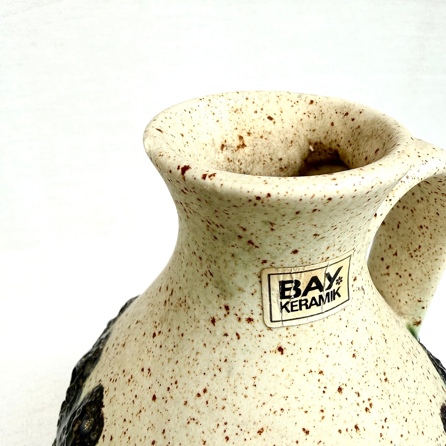 Bay Vase Fat Lava Vase grün