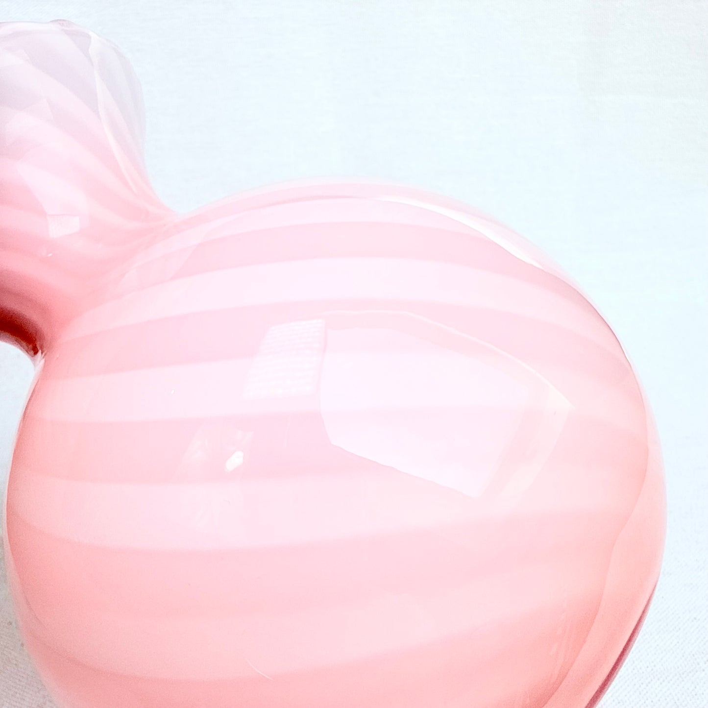 Swirl Bonbon Vase rosa