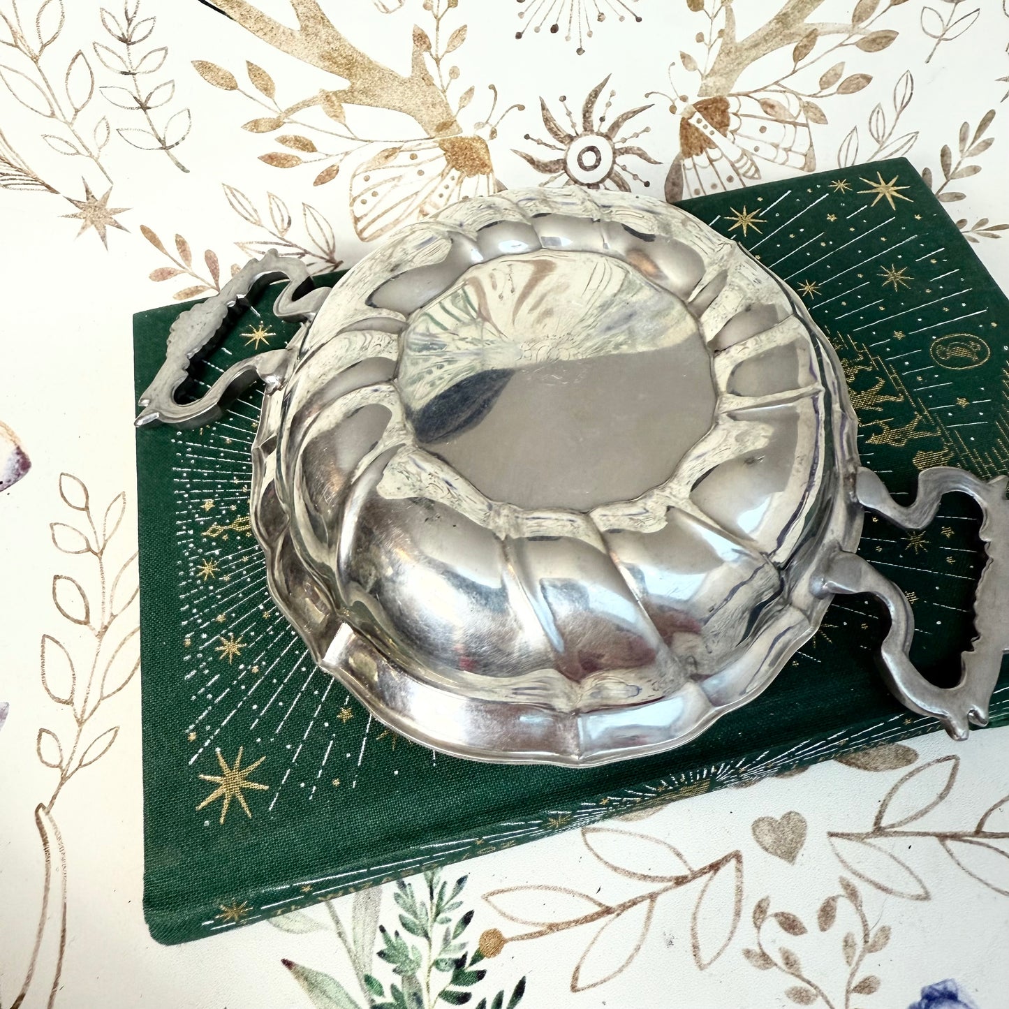 Zinn Schälchen