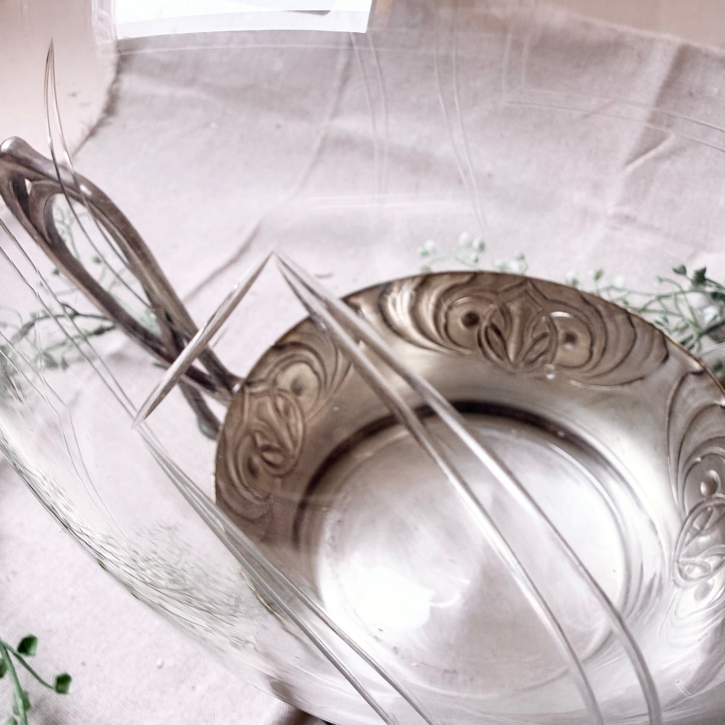 Jugendstil Bowle Set