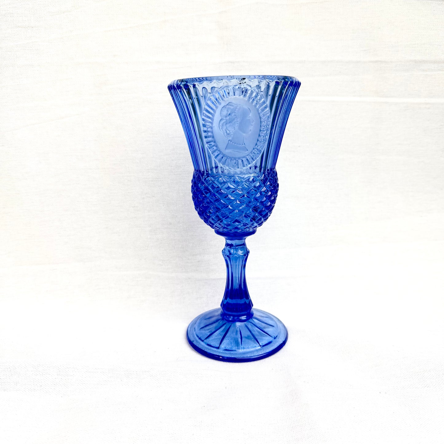Pokal Portrait blau