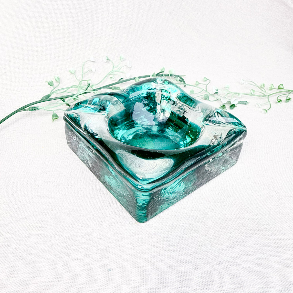 Aschenbecher Murano grün