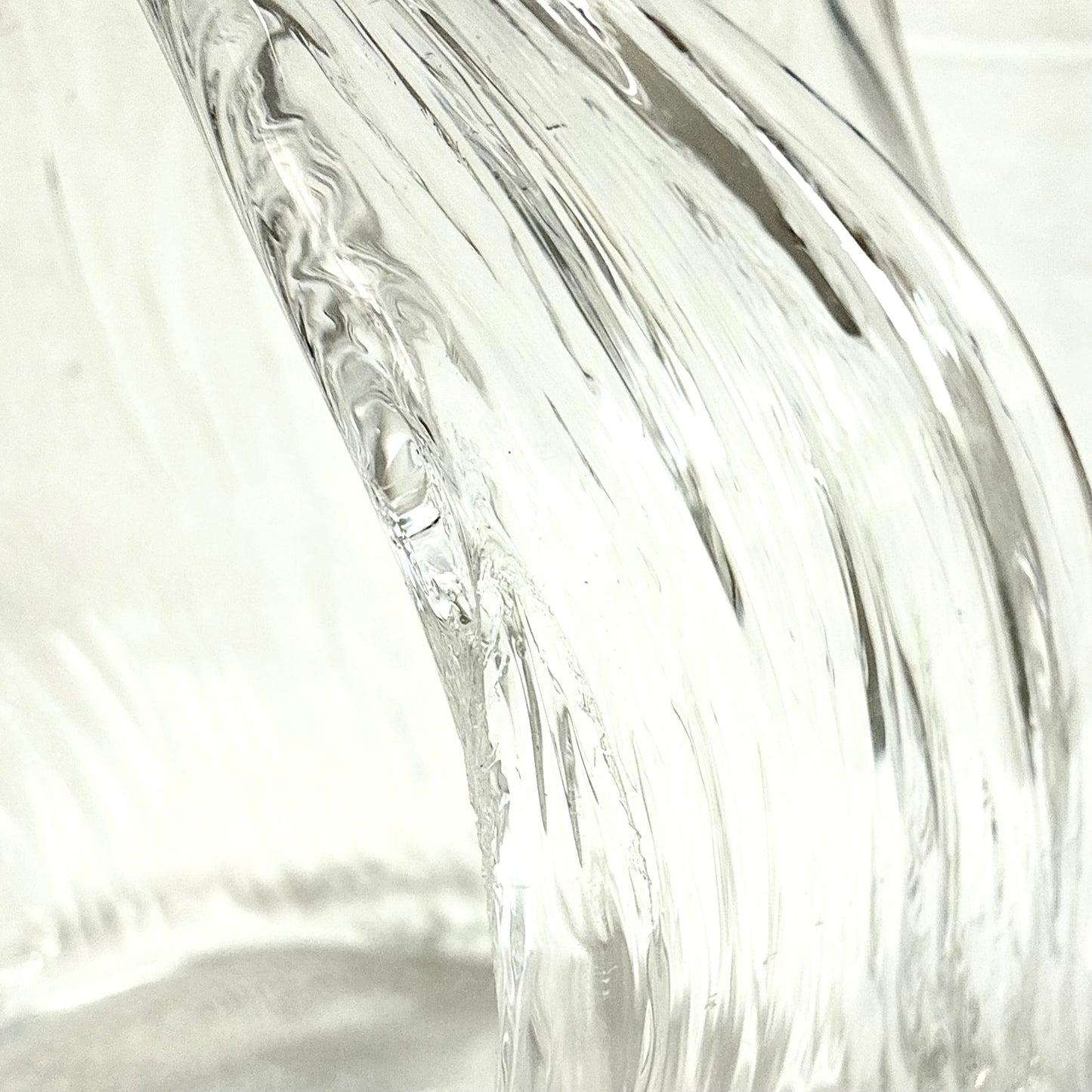 Schwan Glasschale