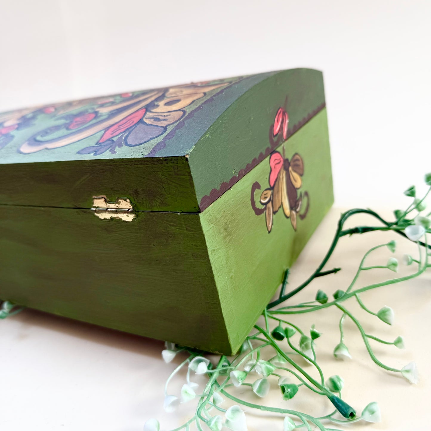 Holzbox handbemalt