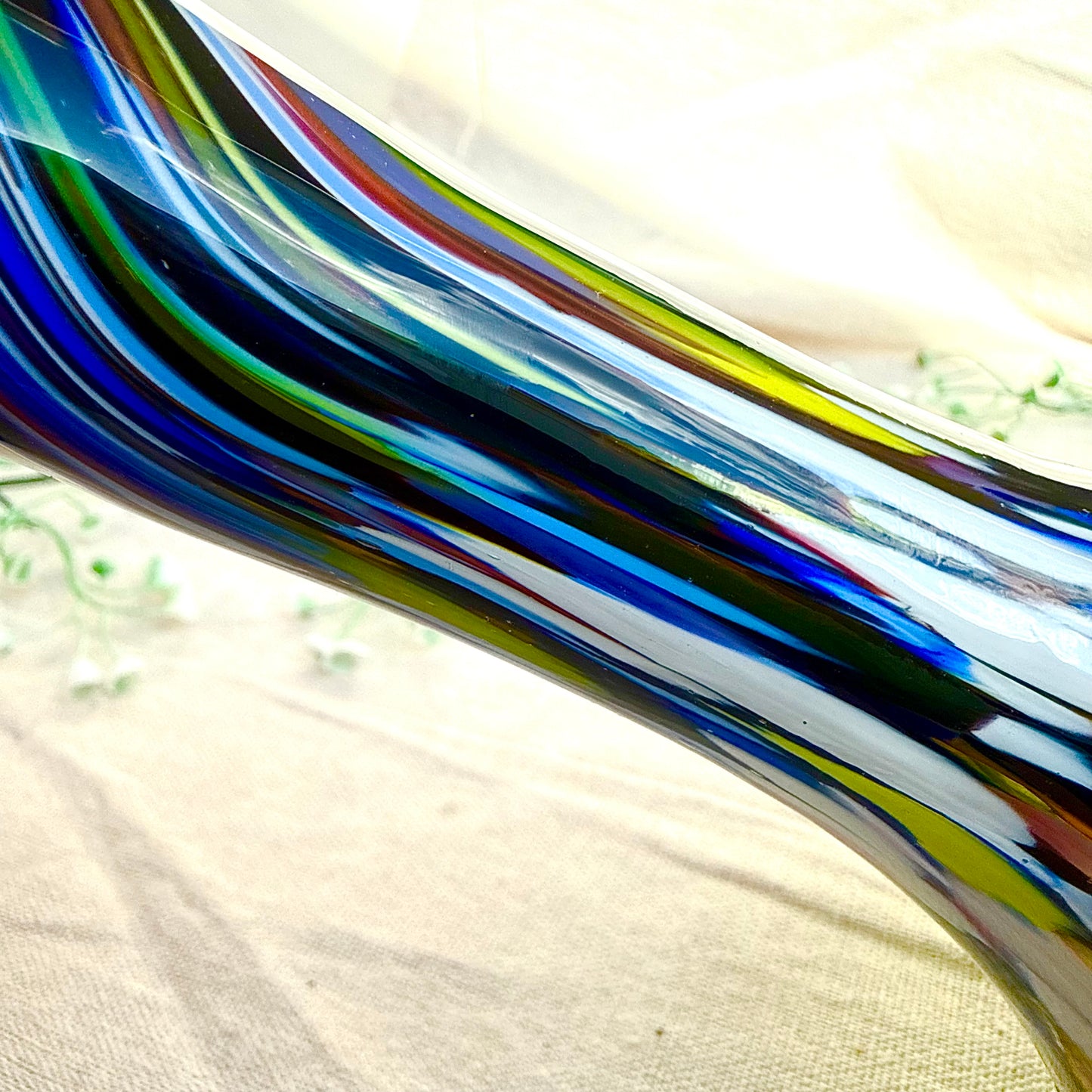 Bunte Glasvase Joska