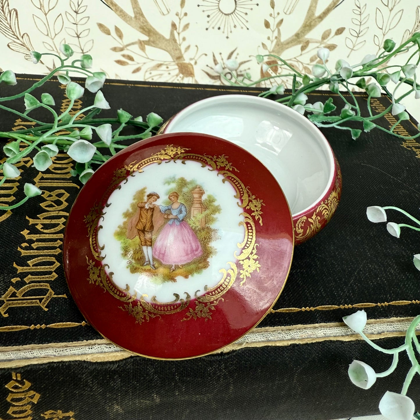 Limoges Pompadour Dose pink