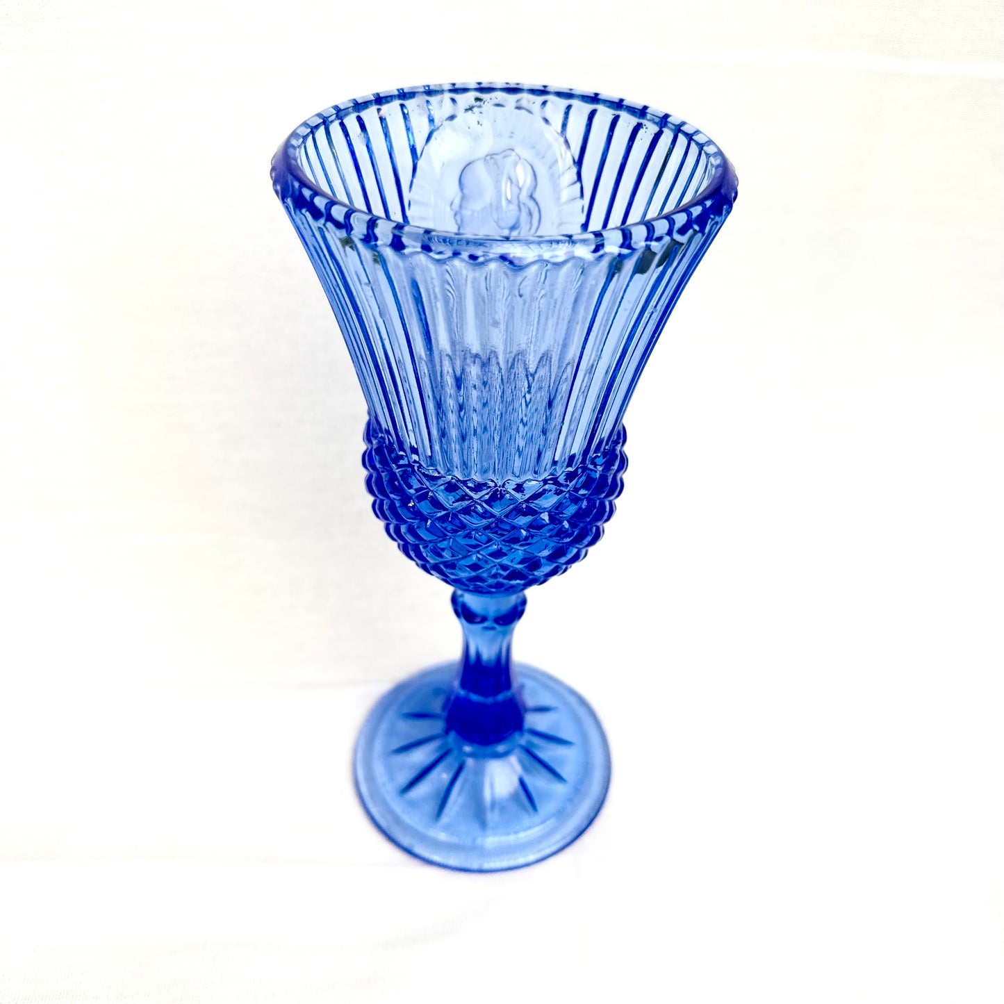 Pokal Portrait blau