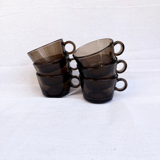 Rauchglas Teegläser