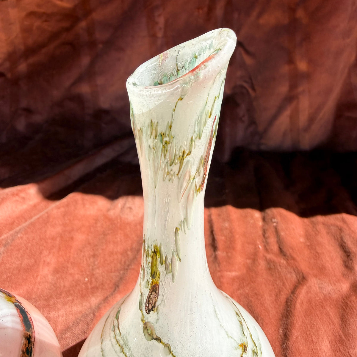 Glas Konvolut Feuerglasur