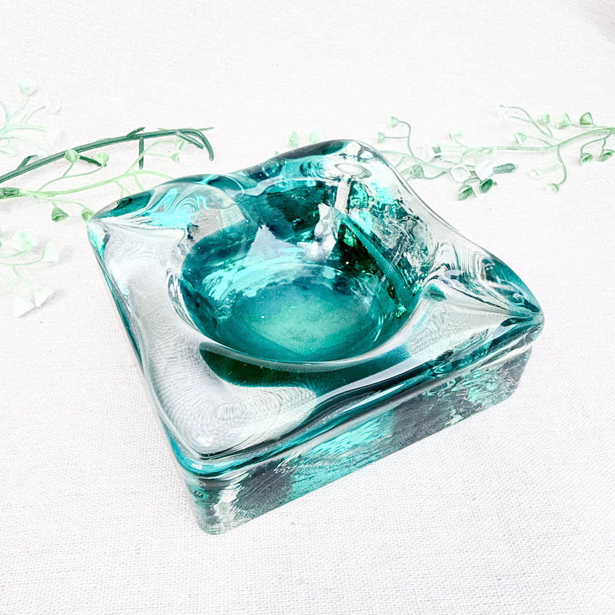 Aschenbecher Murano grün