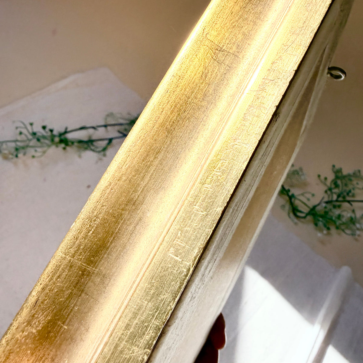 Rosen Ölgemälde in Goldrahmen