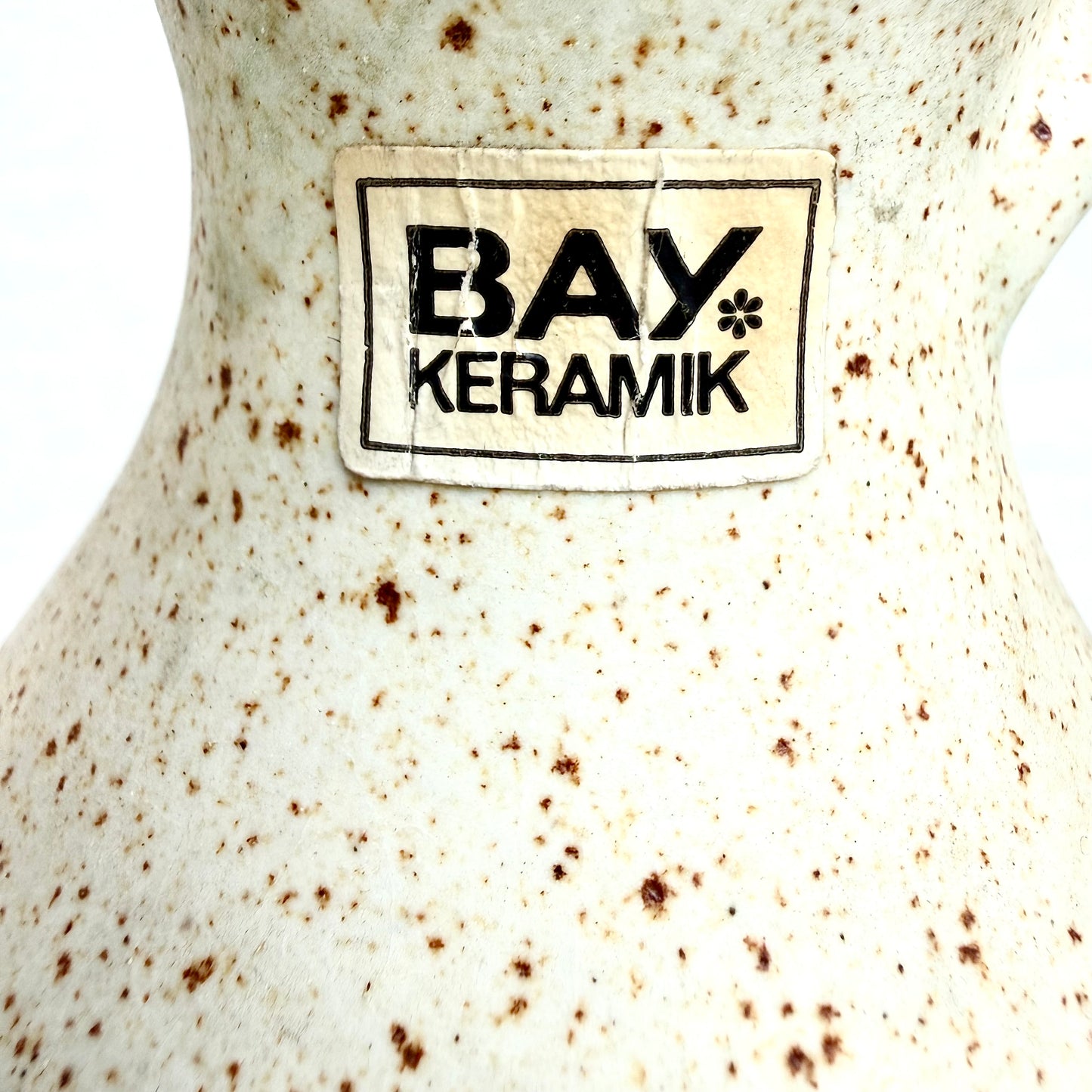Bay Vase Fat Lava Vase grün