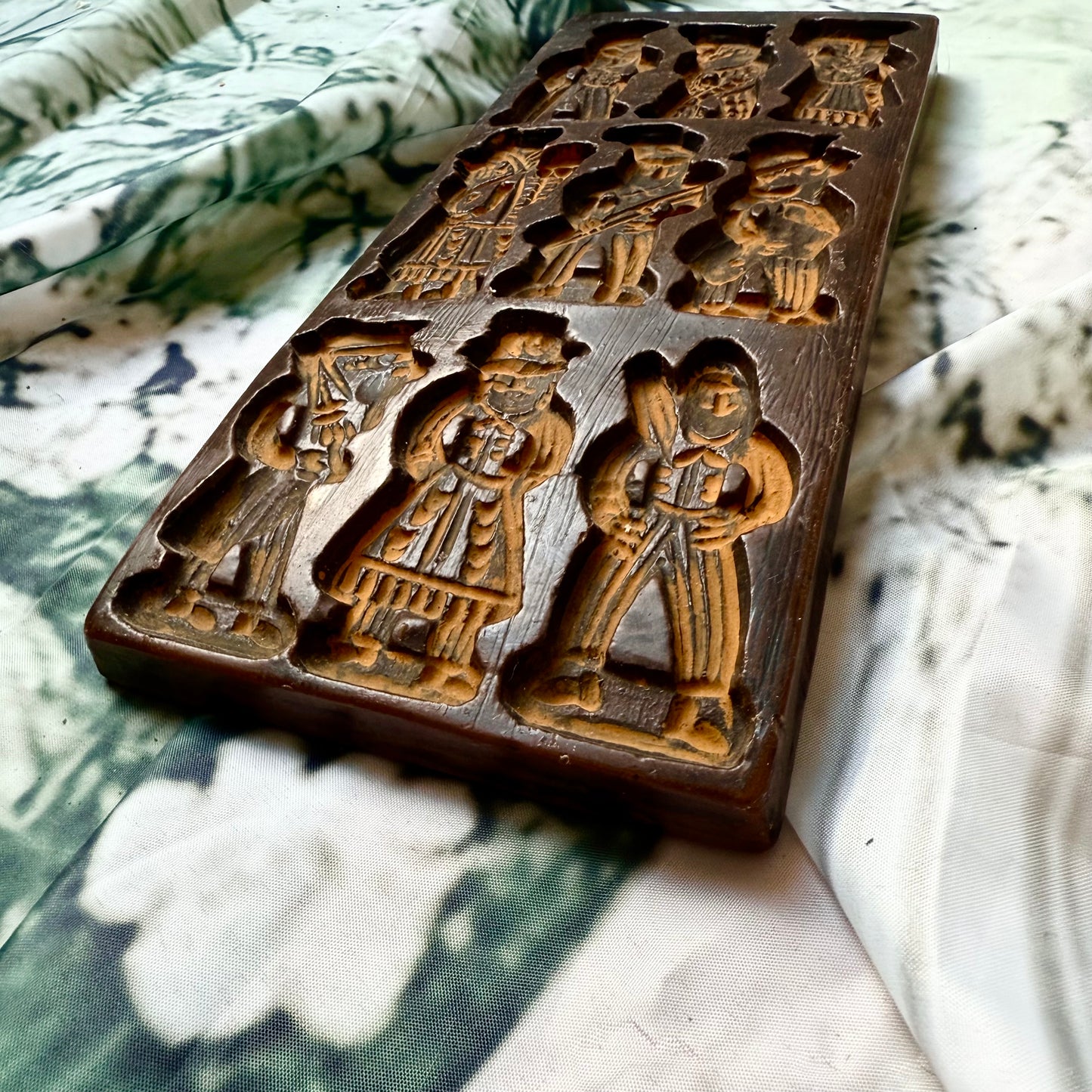 Spekulatiusformen Wachsbild