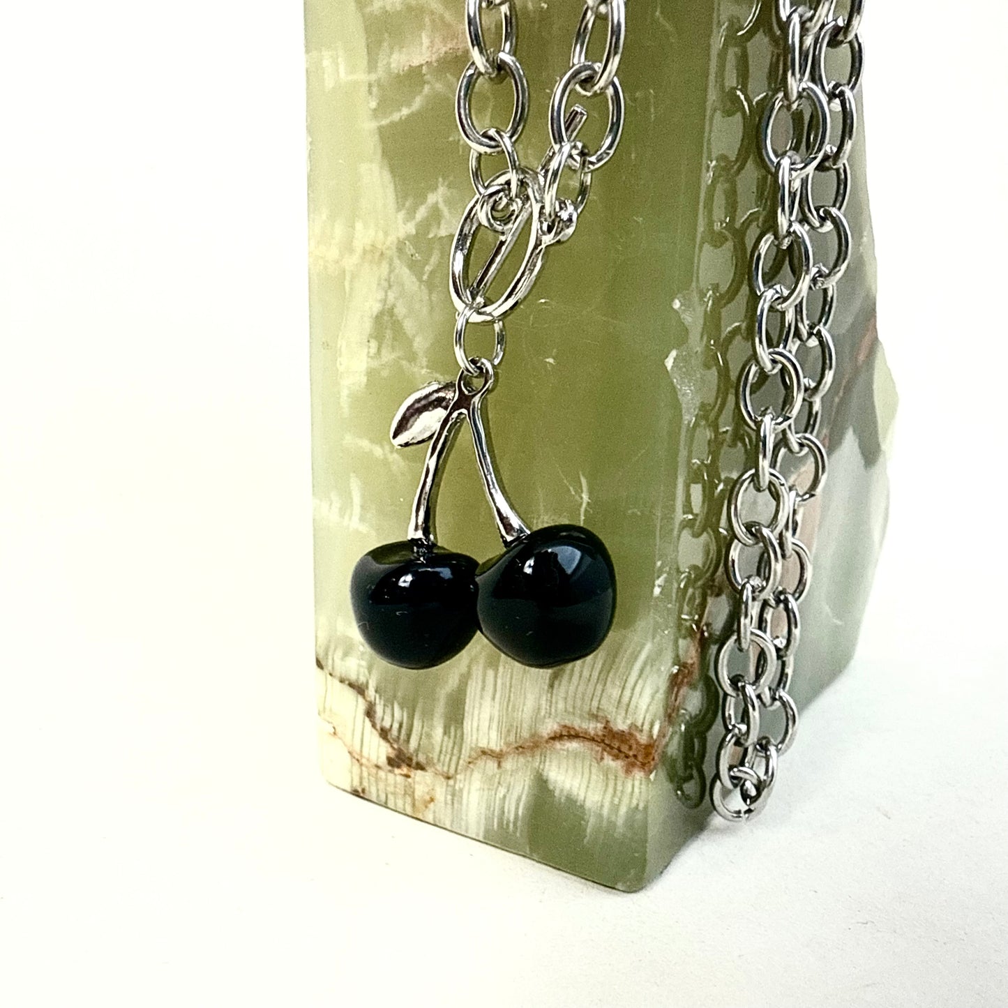 Kette Kirsche silber
