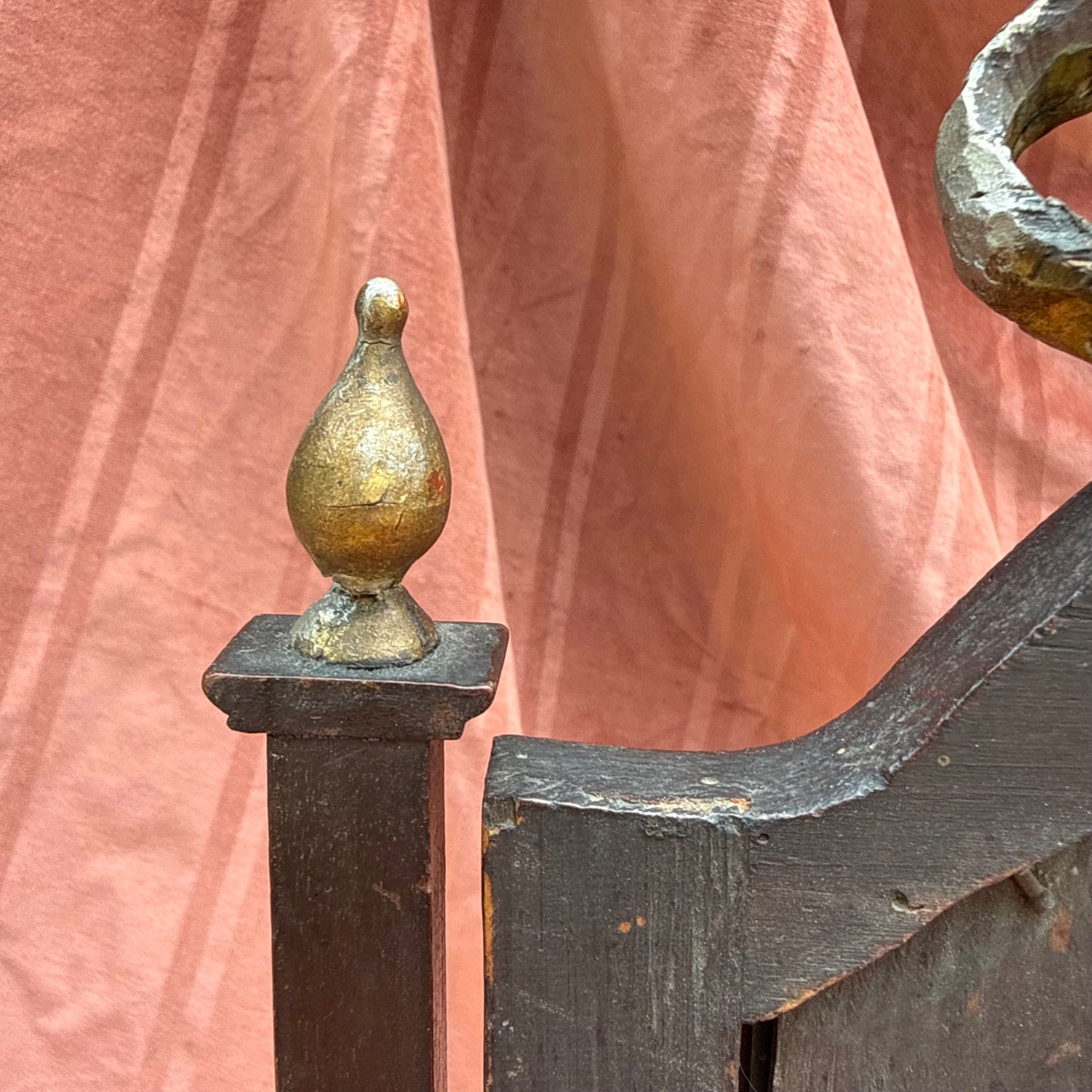 Biedermeier Aufsatz Spiegel