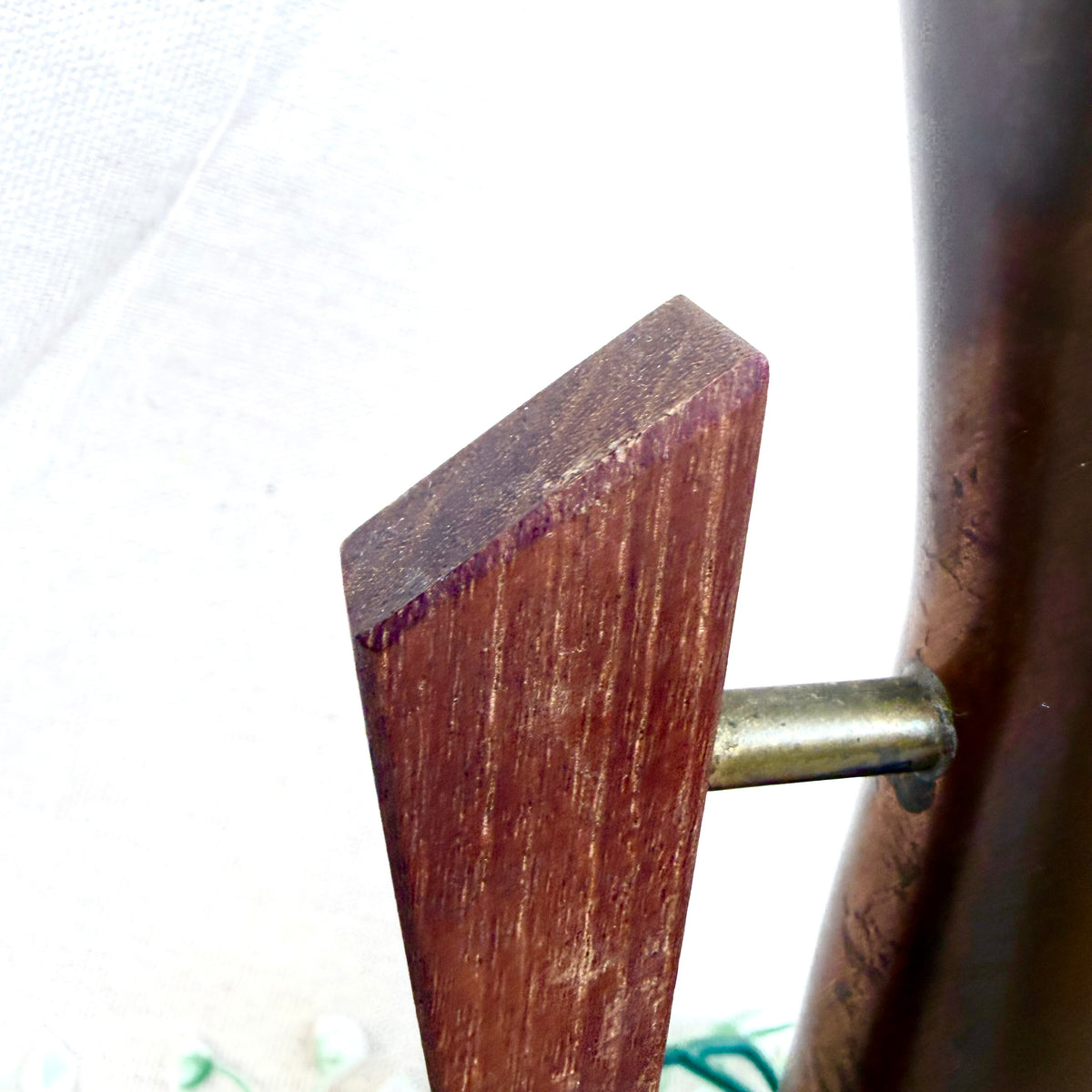 Kupfer Vase Teak