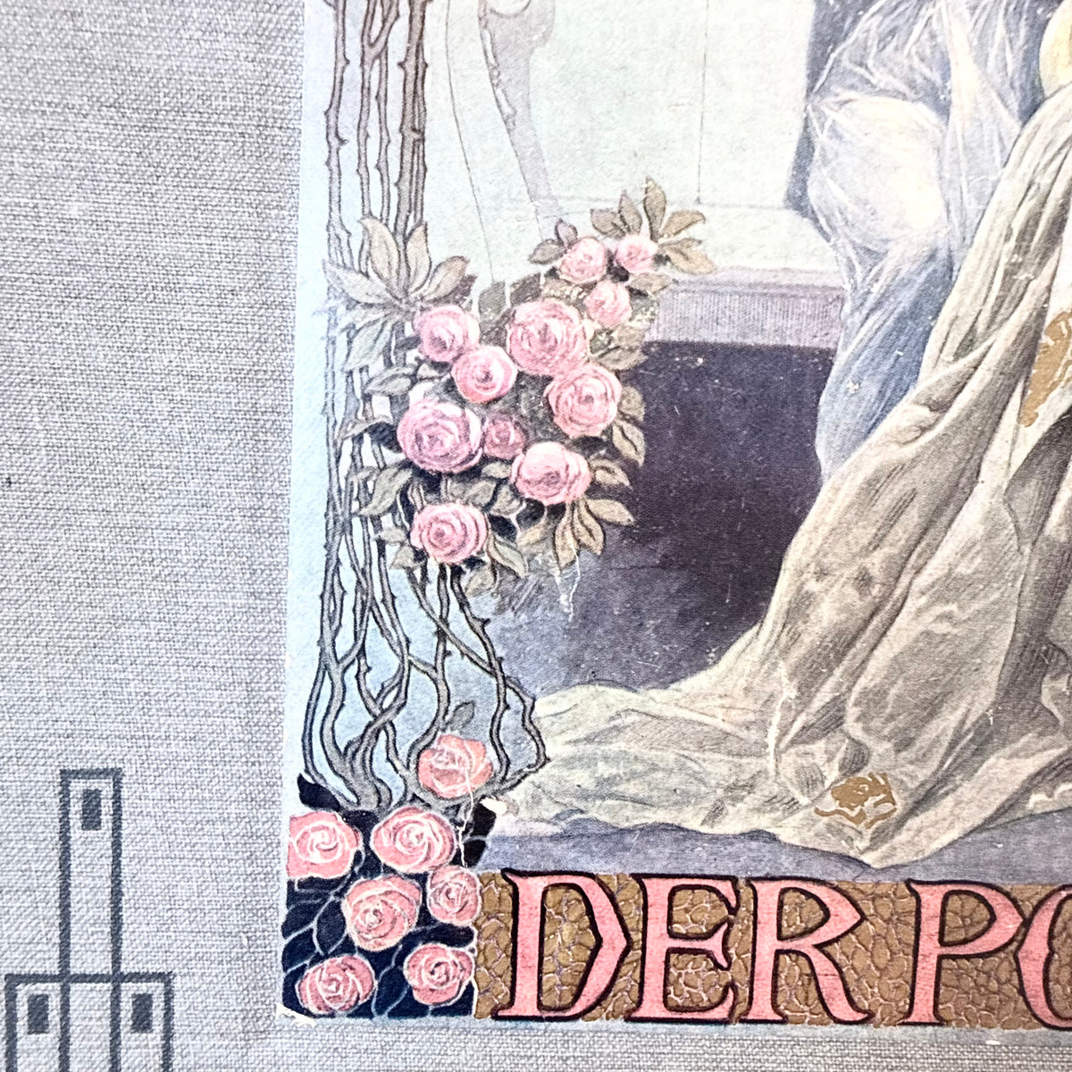 Gedichtband Jugendstil