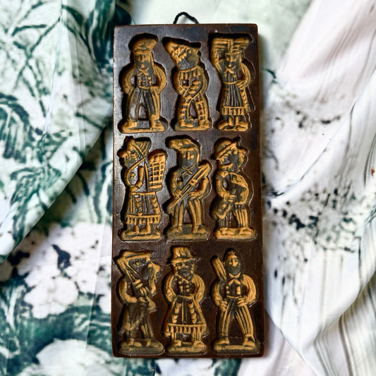 Spekulatiusformen Wachsbild