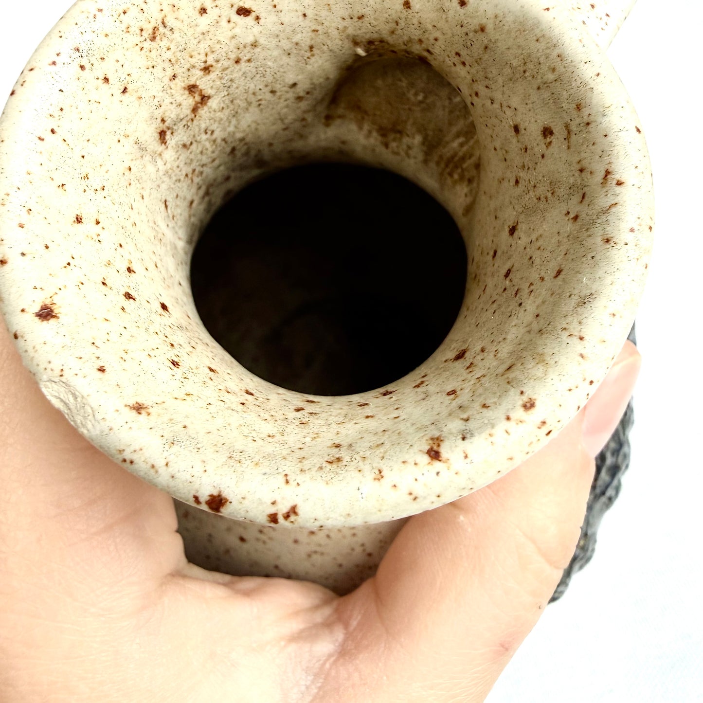 Bay Vase Fat Lava Vase grün