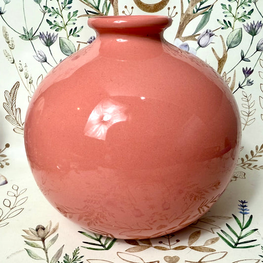 Vase rosa Kugel