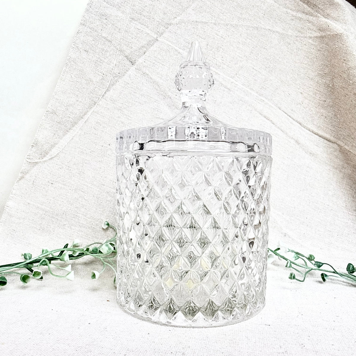 Glasdose mit Deckel