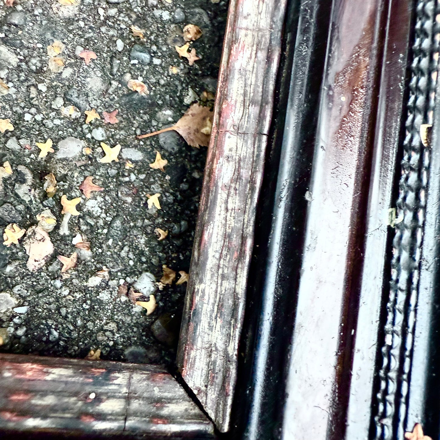 Bilderrahmen groß Holz Schachbrett