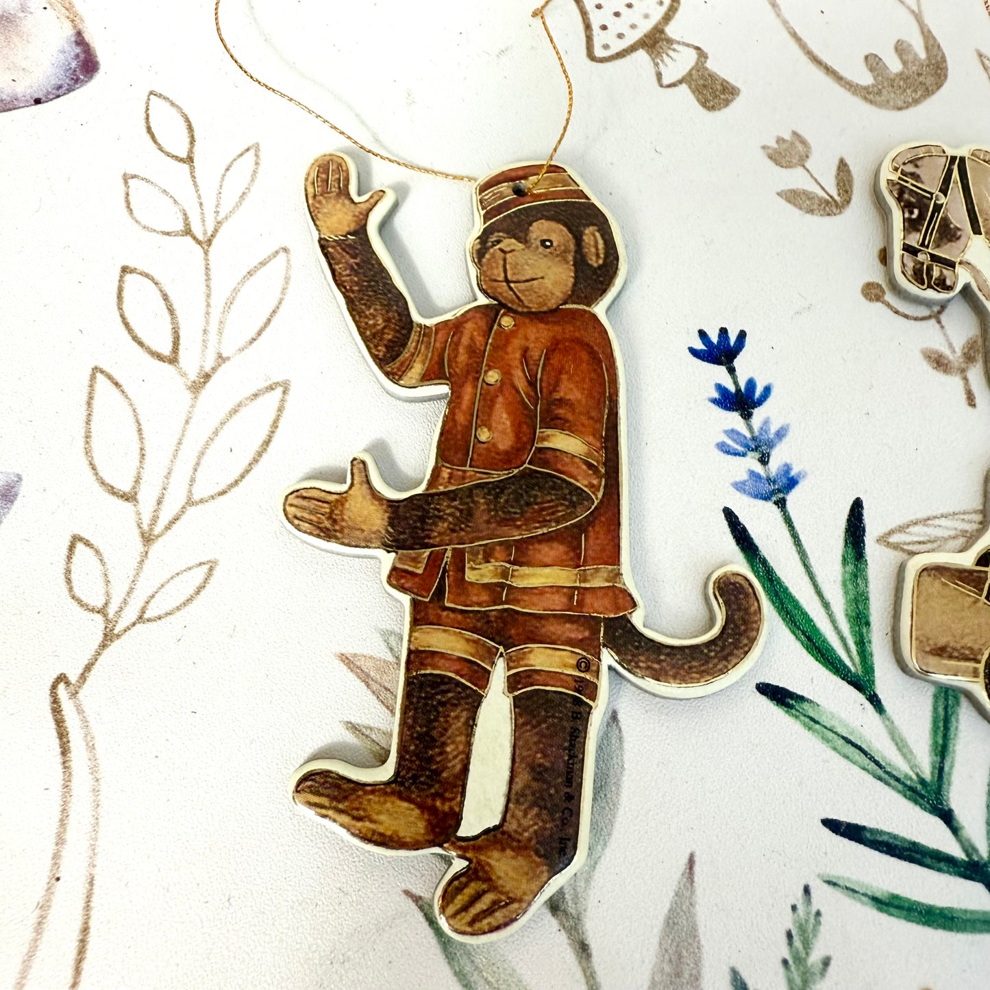 Christbaumschmuck Zirkus Pappe