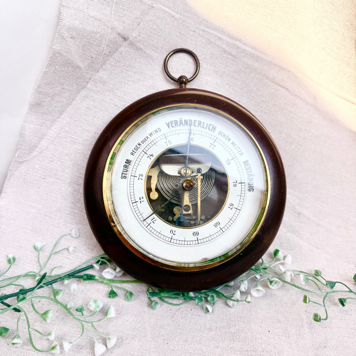 Barometer Holz