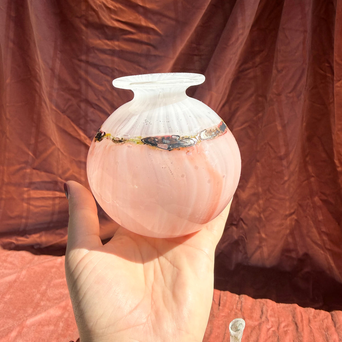 Glas Konvolut Feuerglasur