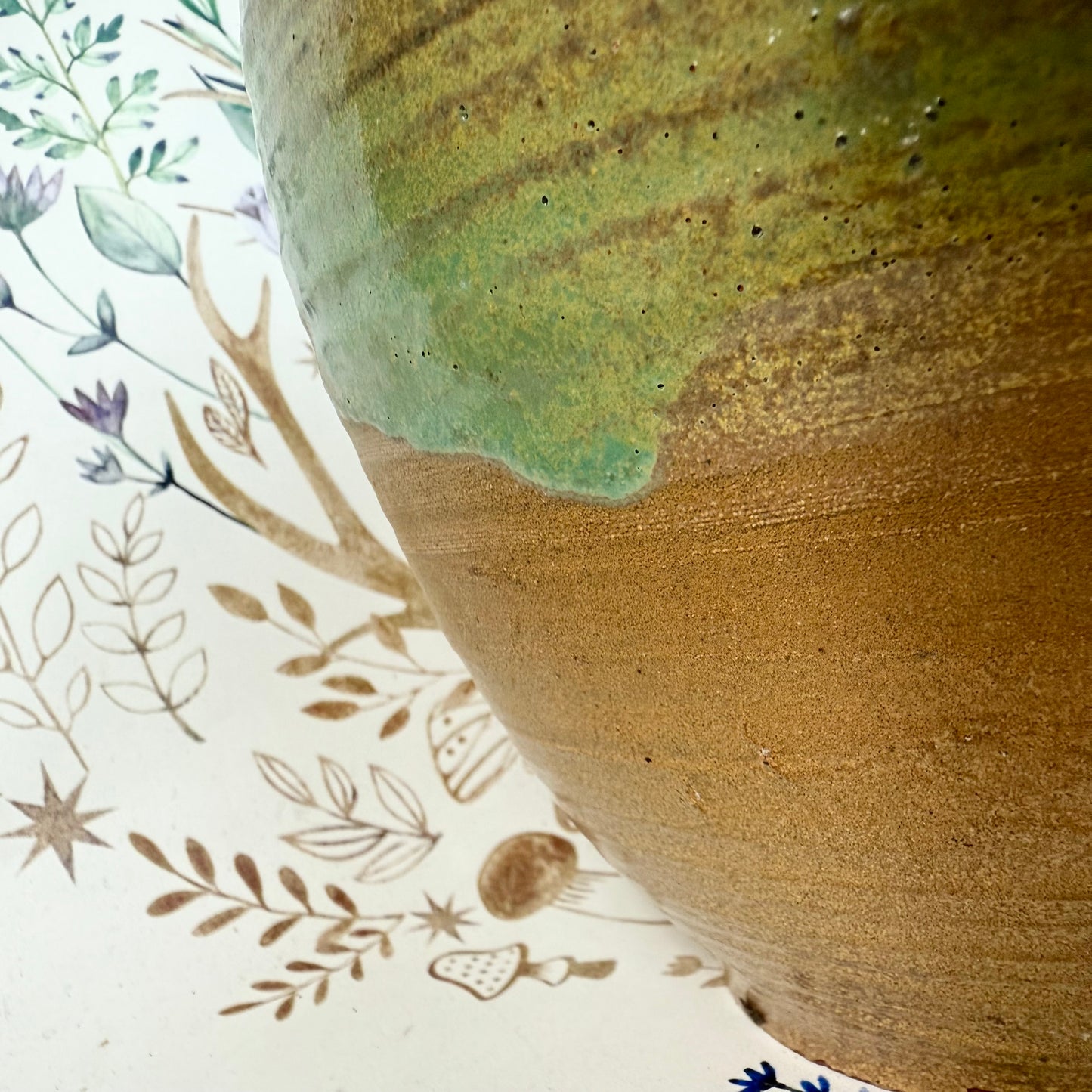Vase türkis