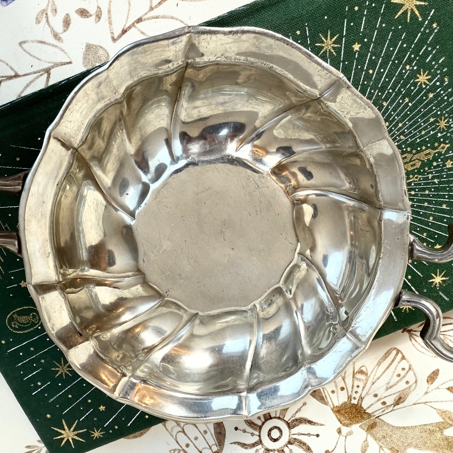 Zinn Schälchen